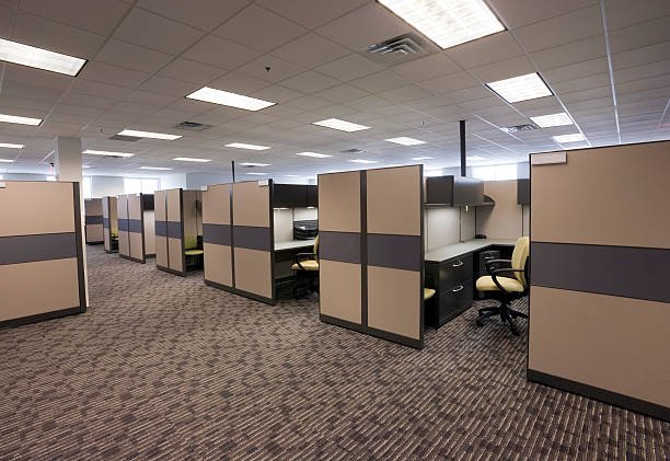 Office cubicle that needs to be removed