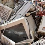 Ewaste dumped is about to be picked by junk professionals