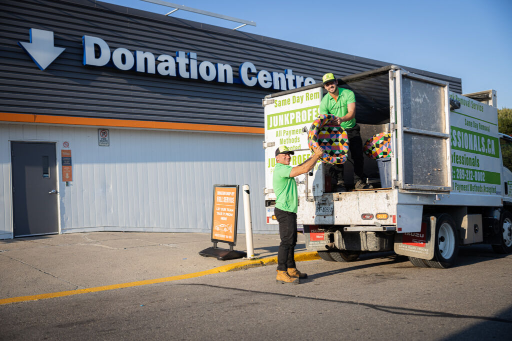 Junk Professionals Team doing Donation
