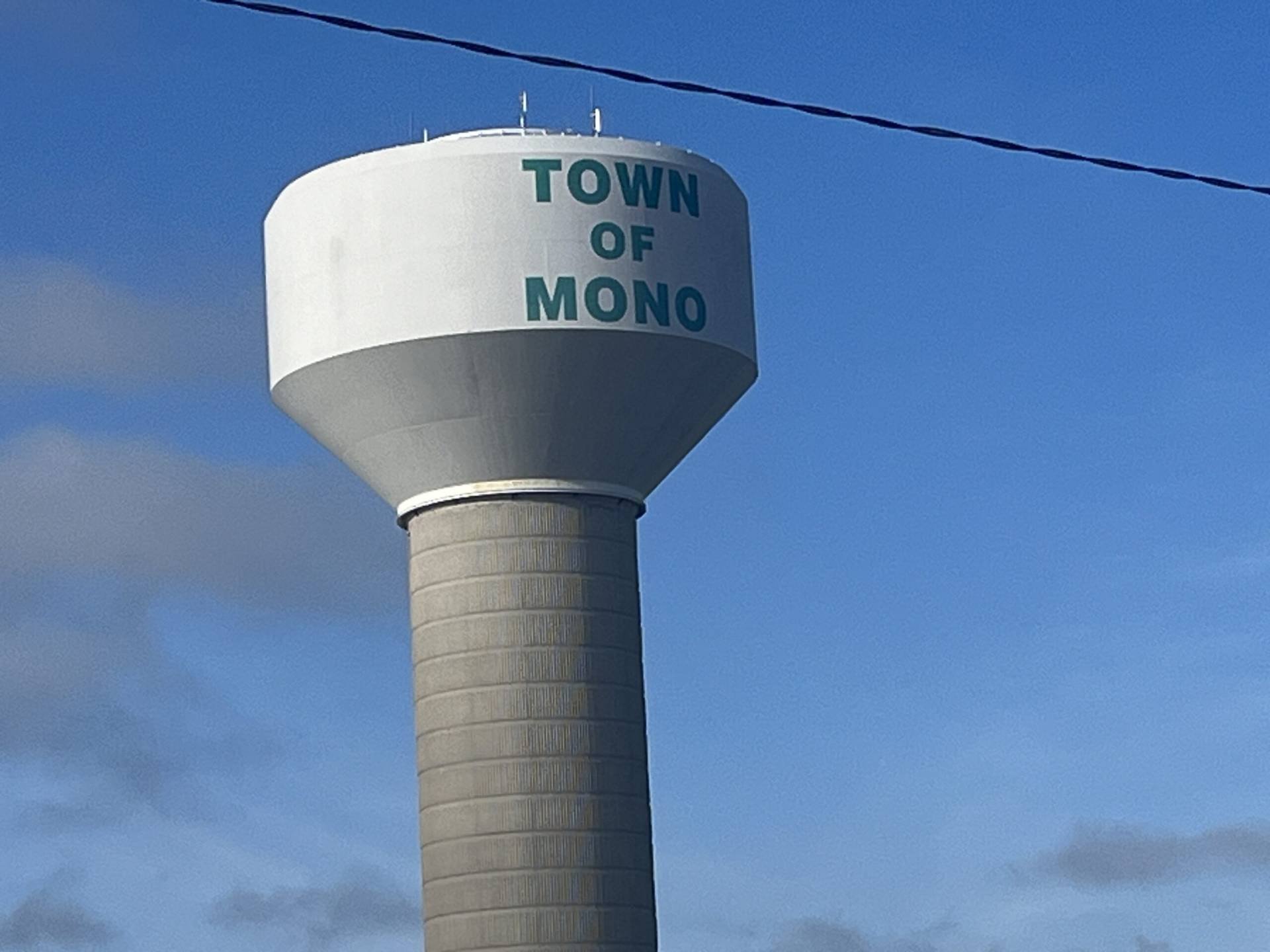 Mono, Dufferin County water tower